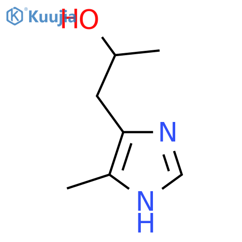 1-(4-methyl-1H-imidazol-5-yl)propan-2-ol structure
