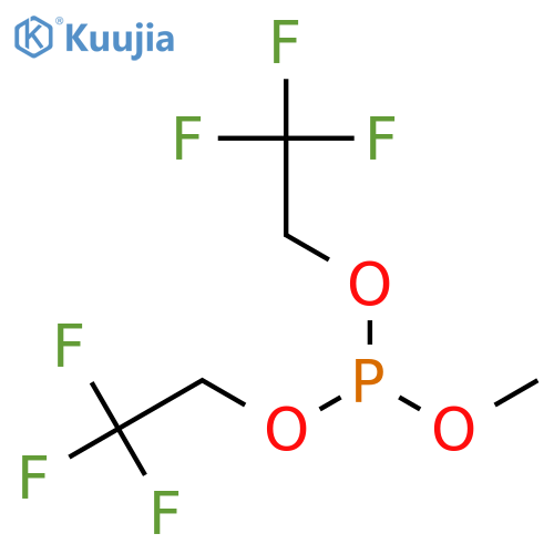 PHOSPHOROUS ACID, METHYL BIS(2,2,2-TRIFLUOROETHYL) ESTER structure