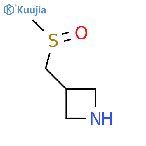 3-(Methanesulfinylmethyl)azetidine structure