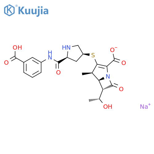 Ertapenem Sodium structure