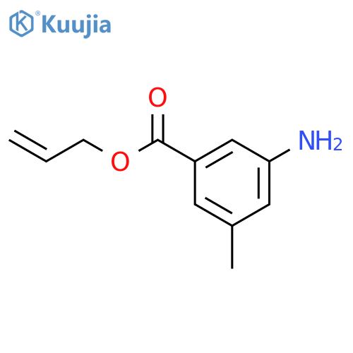 Allyl 3-amino-5-methylbenzoate structure