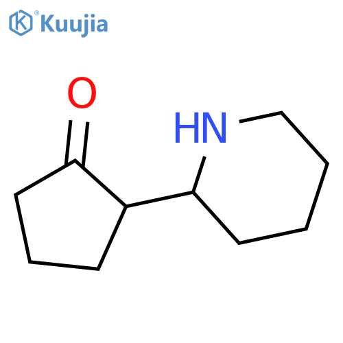 2-(piperidin-2-yl)cyclopentan-1-one structure