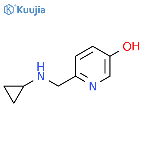 6-(cyclopropylamino)methylpyridin-3-ol structure
