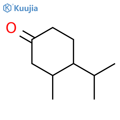 3-methyl-4-(propan-2-yl)cyclohexan-1-one structure