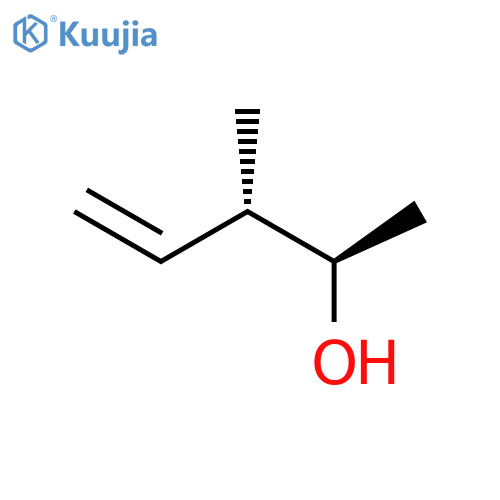 4-Penten-2-ol, 3-methyl-, (R*,S*)- structure
