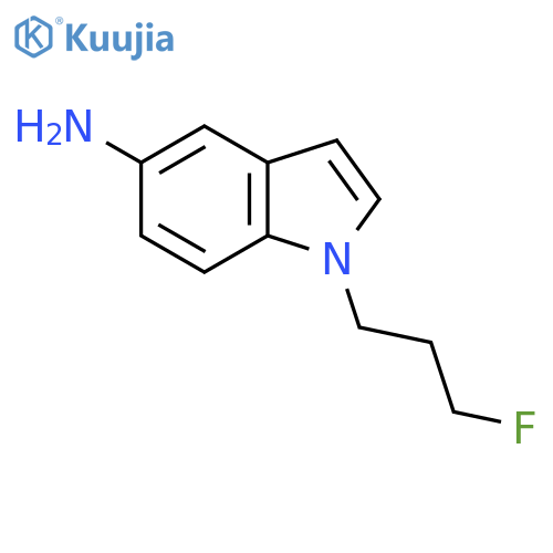 1-(3-Fluoropropyl)-1h-indol-5-amine structure