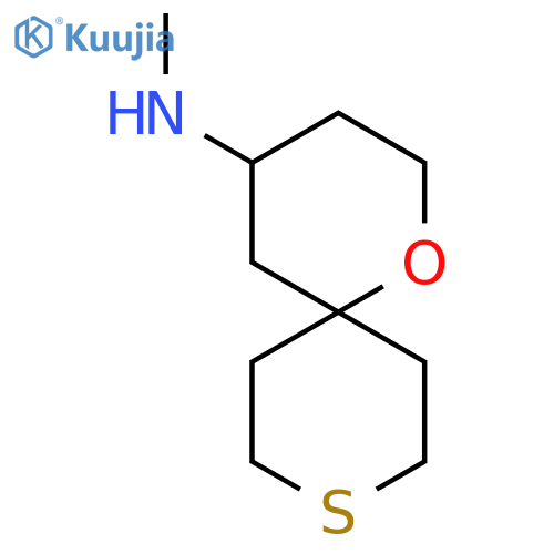 N-methyl-1-oxa-9-thiaspiro5.5undecan-4-amine structure
