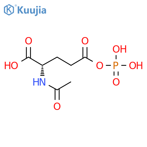 N-acetyl-L-γ-glutamyl phosphate structure