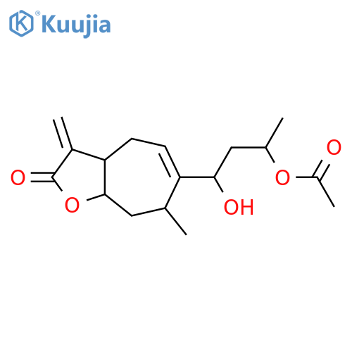 2,4-Dihydroxy-1(5),11(13)-xanthadien-12,8-olide; (2α,4β,8α,10β)-form, 4-Ac structure