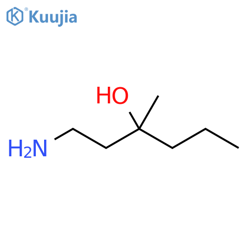 3-Hexanol, 1-amino-3-methyl- structure