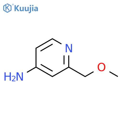 2-(methoxymethyl)pyridin-4-amine structure