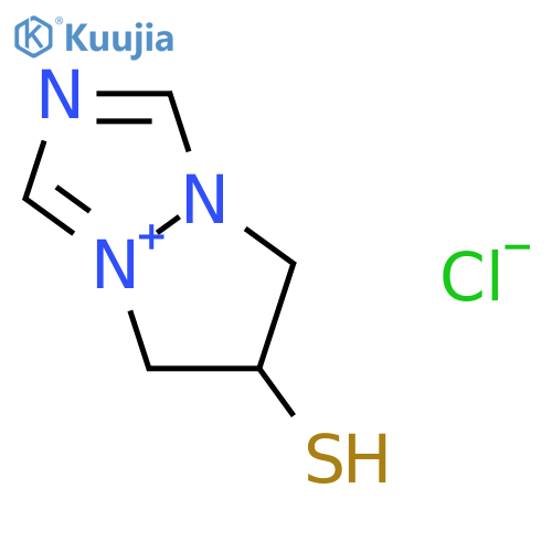 6,7-Dihydro-6-mercapto-5H-pyrazolo1,2-a1,2,4-triazolium Chloride structure