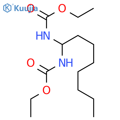 Carbamic acid, octylidenebis-, diethyl ester structure