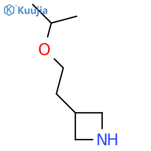 3-2-(propan-2-yloxy)ethylazetidine structure