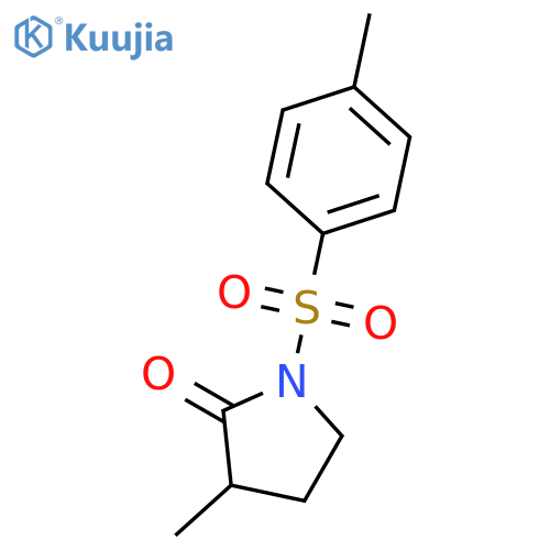 2-Pyrrolidinone, 3-methyl-1-[(4-methylphenyl)sulfonyl]- structure
