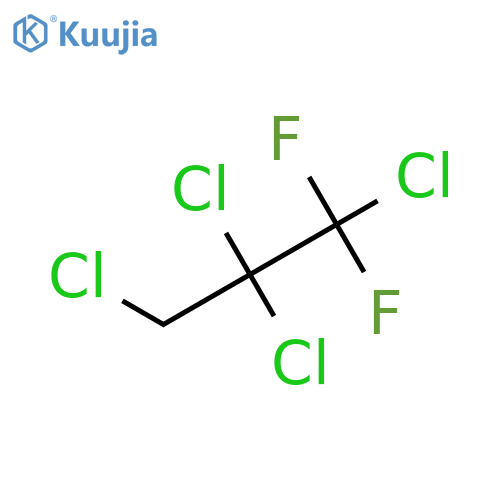 1,2,2,3-Tetrachloro-1,1-difluoropropane structure