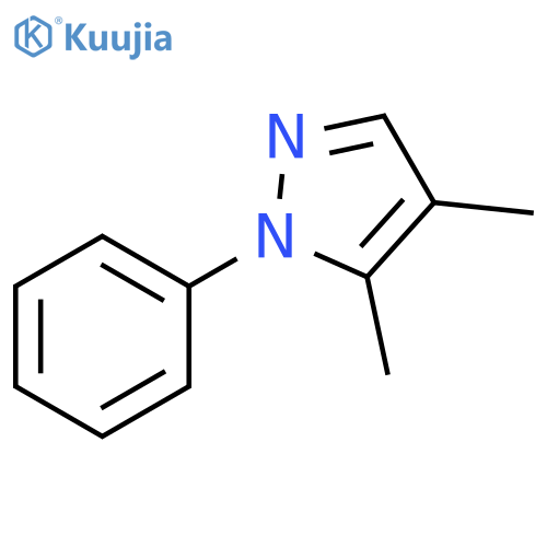 1H-Pyrazole, 4,5-dimethyl-1-phenyl- structure