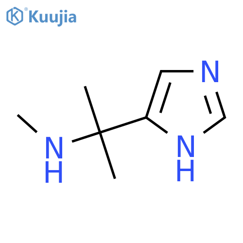 2-(1H-imidazol-5-yl)propan-2-yl(methyl)amine structure
