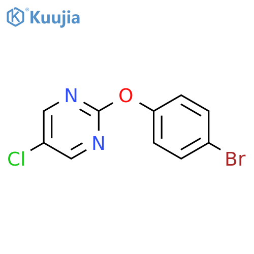 2-(4-bromophenoxy)-5-chloropyrimidine structure