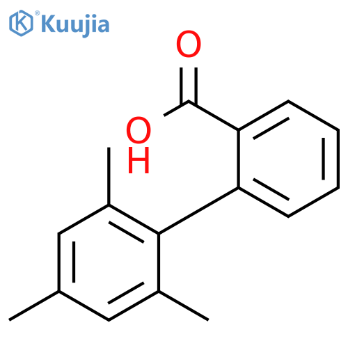 2-(2,4,6-trimethylphenyl)benzoic acid structure