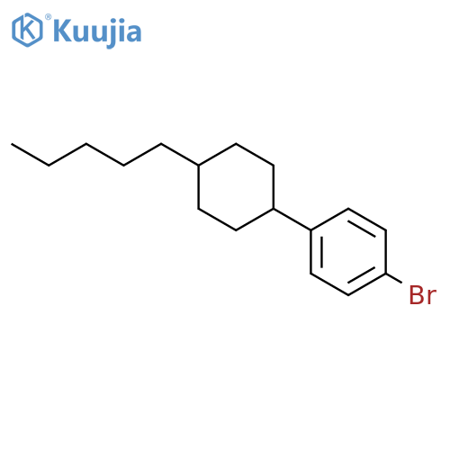 1-(4-Bromophenyl)-4-pentylcyclohexane structure