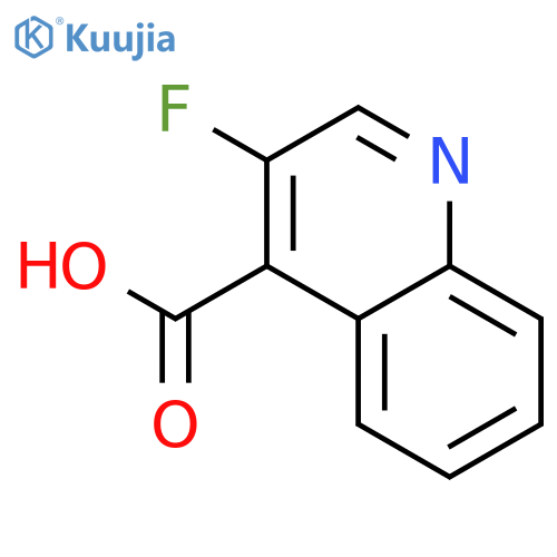 3-FLUOROQUINOLINE-4-CARBOXYLIC ACID structure