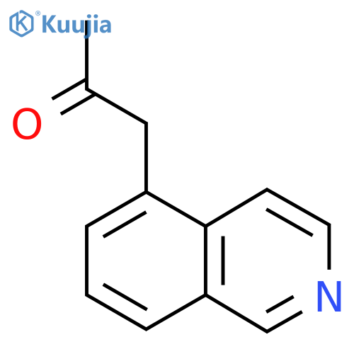 1-(isoquinolin-5-yl)propan-2-one structure