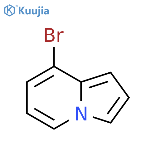 8-Bromo-indolizine structure
