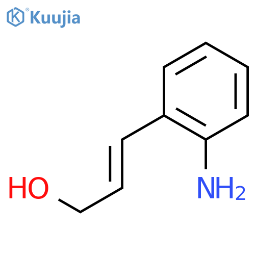 3-(2-aminophenyl)prop-2-en-1-ol structure