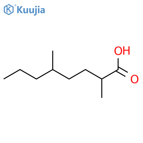 2,5-dimethyloctanoic acid structure