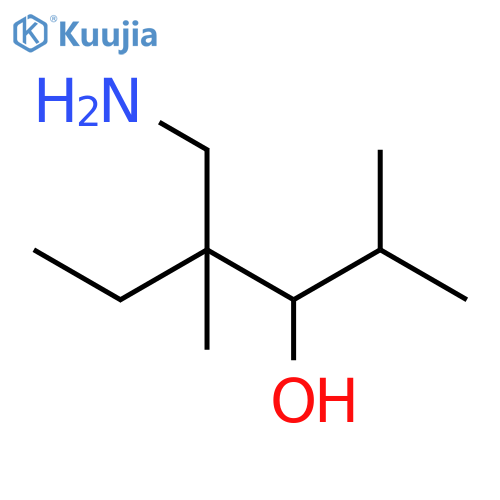 3-Hexanol, 4-(aminomethyl)-2,4-dimethyl- structure
