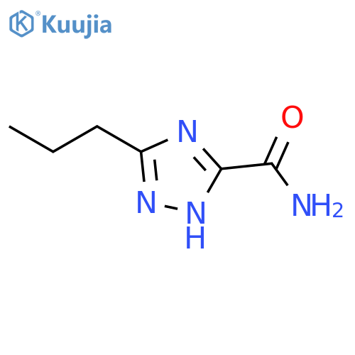 5-propyl-1H-1,2,4-triazole-3-carboxamide structure