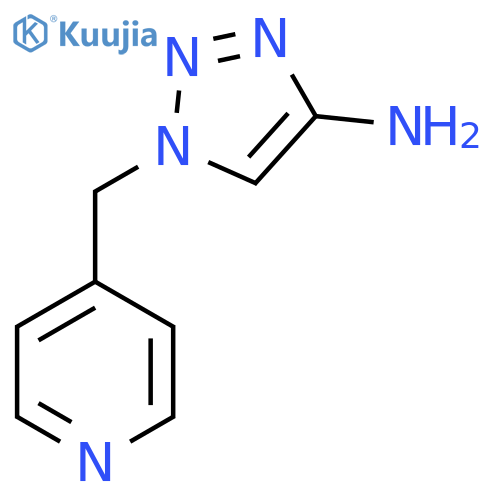 1-(pyridin-4-yl)methyl-1H-1,2,3-triazol-4-amine structure