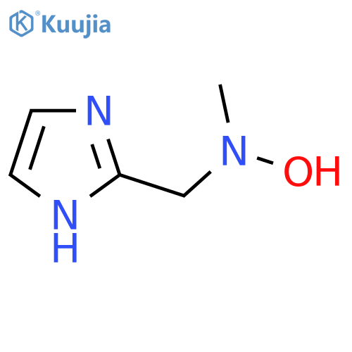 N-(1H-imidazol-2-yl)methyl-N-methylhydroxylamine structure