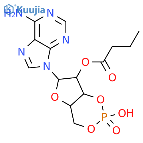 O2'-Monobutyryl Cyclic AMP structure