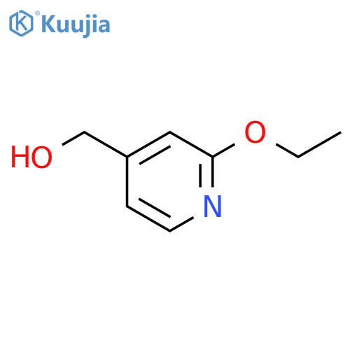 (2-ethoxypyridin-4-yl)methanol structure