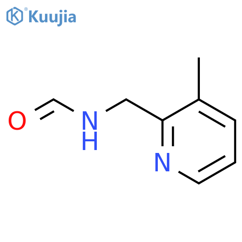 Formamide,N-[(3-methyl-2-pyridinyl)methyl]- structure