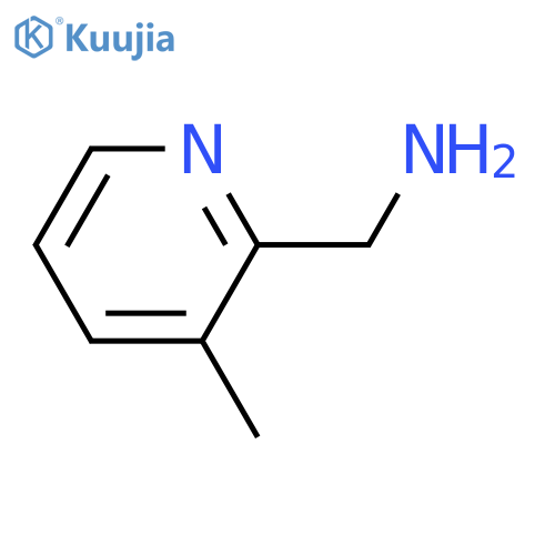 (3-Methylpyridin-2-yl)methanamine structure