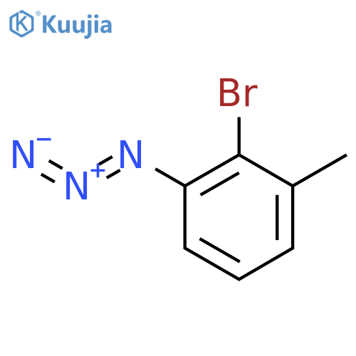 1-Azido-2-bromo-3-methylbenzene structure