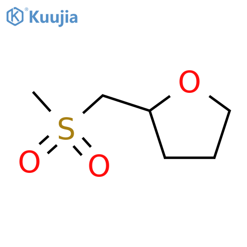 2-[(methylsulfonyl)methyl]tetrahydrofuran structure