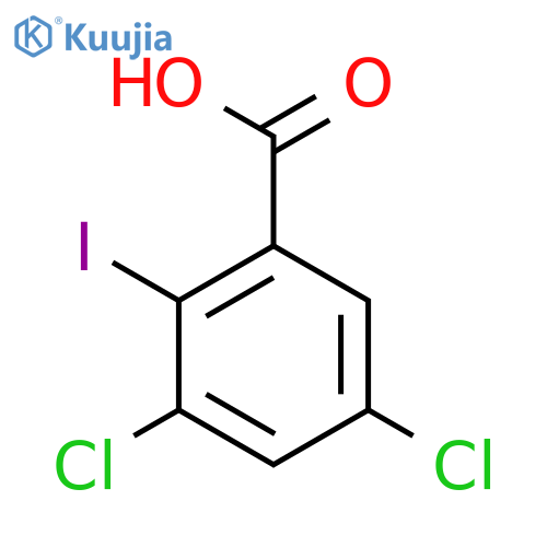 3,5-Dichloro-2-iodo-benzoic acid structure