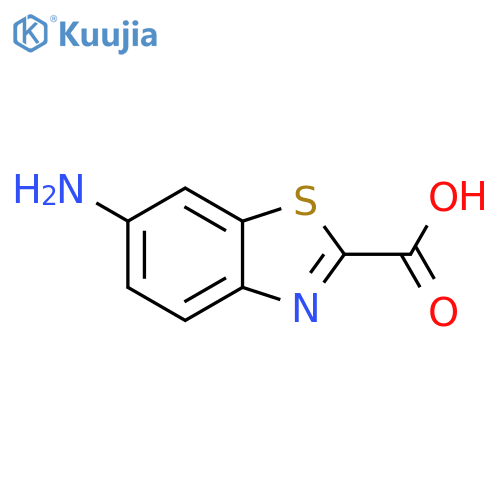 6-amino-1,3-benzothiazole-2-carboxylic acid structure