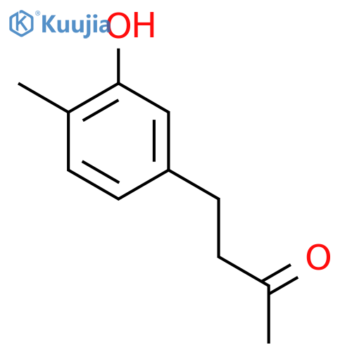 4-(3-Hydroxy-4-methylphenyl)butan-2-one structure