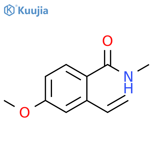 Benzamide, 2-ethenyl-4-methoxy-N-methyl- structure