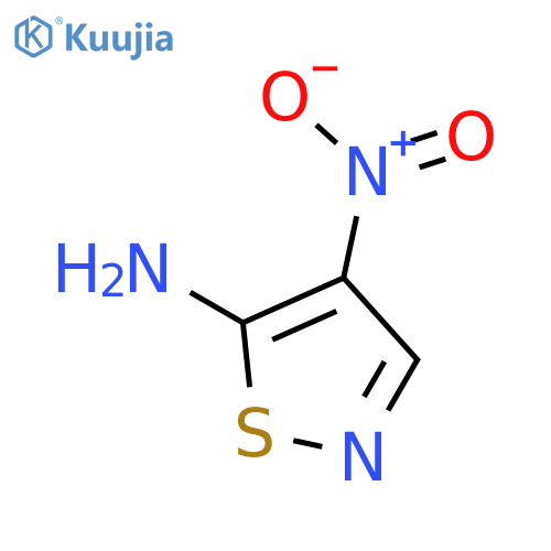 4-Nitroisothiazol-5-amine structure