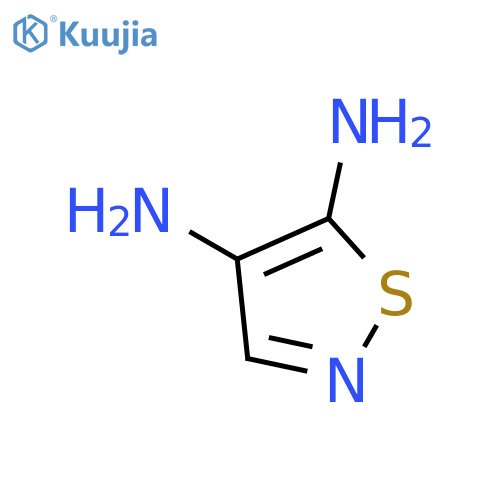 Isothiazole-4,5-diamine structure
