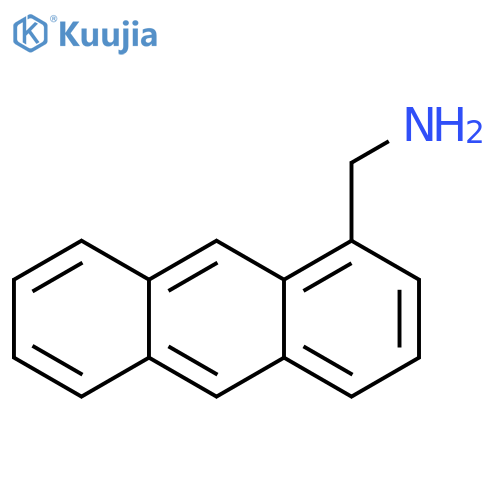 1-Anthracenemethanamine structure