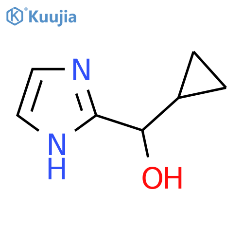 cyclopropyl(1H-imidazol-2-yl)methanol structure