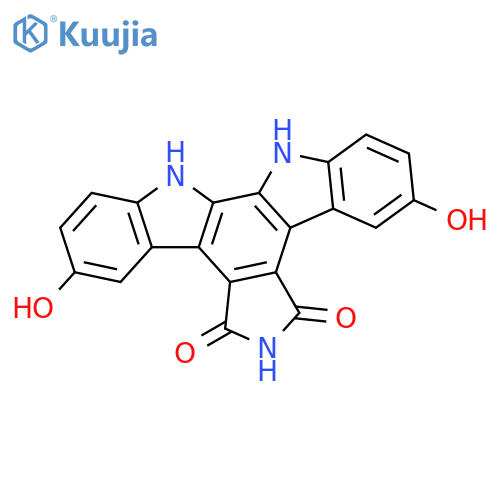 12,13-Dihydro-3,9-dihydroxy-5H-Indolo[2,3-a]pyrrolo[3,4-c]carbazole-5,7(6H)-dione structure