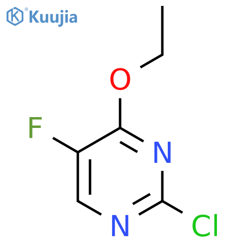 2-chloro-4-ethoxy-5-fluoropyrimidine structure
